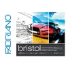 Honsell 19002129 Fabriano Bristol Pad, DIN A4, 250 g/m², 20