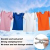 48 Pack Plastic Clothespins, Traceless Clothes Pins Heavy Duty Windproof