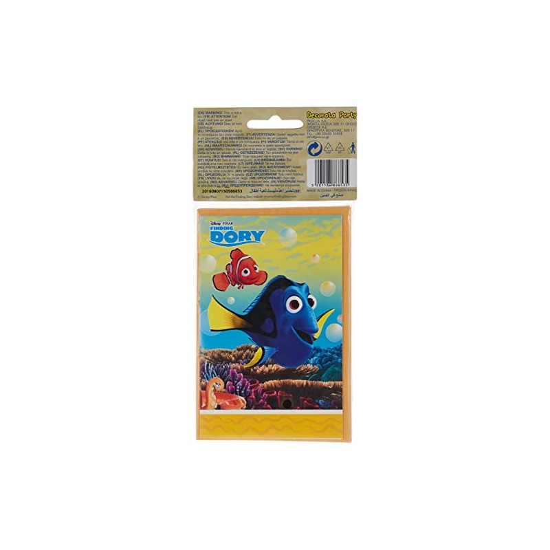 Finding Dory Invitations pk6