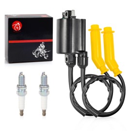 Ignition Coil Pack & Spark Plug + Cap For Honda VTX1300C VTX1300R VTX1300S VTX1300T VTX1300 Interstate Sabre 1300 VT1300 CT/CRA/CR/CX/CXA/CTA/CSA/CS