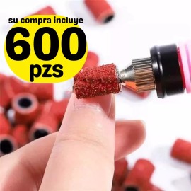 Universo en Linea 600 Lija Barril Para Drill Pulidor Manicure Lima Uñas Repues