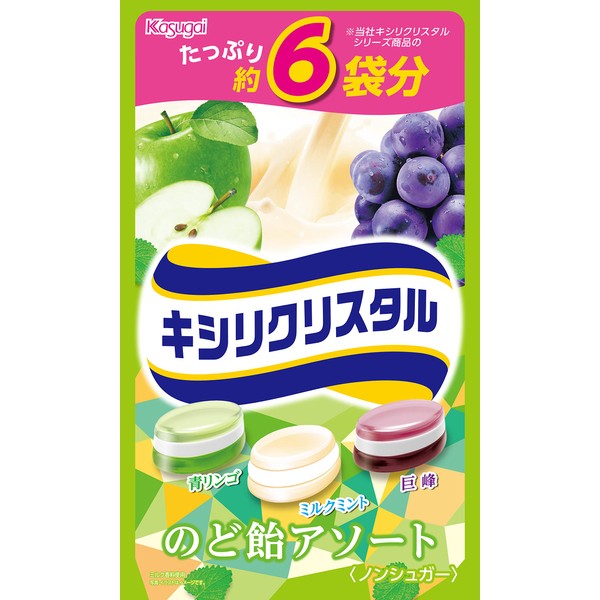 Kasugai Seika Kisri Crystal Volume Pack Assorted Throat Candy 15.2 oz (433 g)