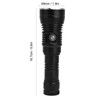 XHP70 3500lm Diving Flashlight Aluminum Alloy Professional 100m IP68 Underwater