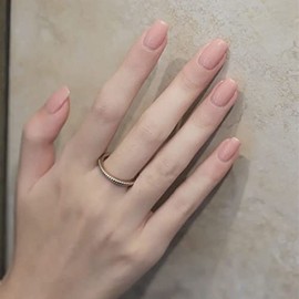 24PCS Sweet Girls Nail Tips Elegant and Temperament for Take Pictures, Wedding, Coming of Things, Parties, After-parties, False Nails Fake Nails (PinkC)