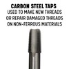 Drill America 1/2"-14 NPT Pipe Tap , Carbon Steel, DWTPT
