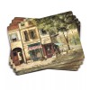 PIMPERNEL, "PARISIAN SCENES" MELAMINE SANDWICH TRAY, NEW, 15.1" x 6.5"