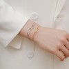 Gold Plated Bracelets for Women, 925 Sterling Silver Bracelet Heart