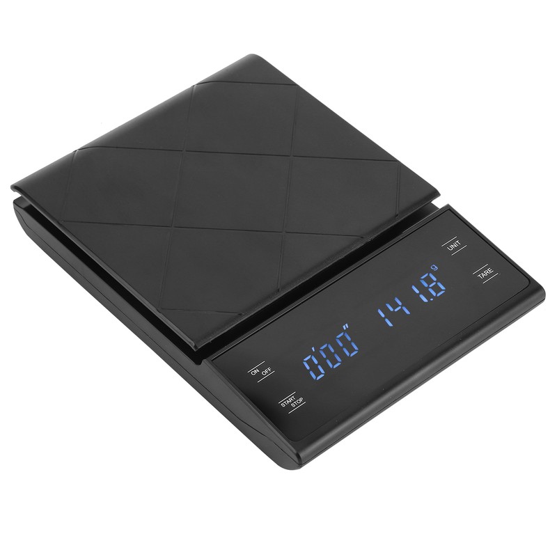 Electronic Coffee Scale Digital Kitchen Baking Scales with Timer LCD