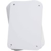 Brady Y48605 6.25" Length x 4.25" Width, BBP85 Aluminum, White