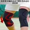 Capprecier Knee Supporter, Knee Sleeve, For Sports, High Elasticity, Injury