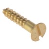 ForgeFix Wood Screws - Solid Brass | 3/4" x 6