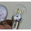 PilotLights LED RA-7512 W-1280 Red LED Replacement Bulb - BAY15S