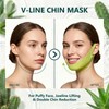 Avvchuy 8 Pcs V Line Face Lifting Masks for Tightening,
