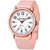 PINDOWS Women Watches, Student Unisex Analog Quartz Women Wrist Watch,