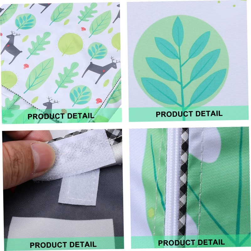 KOMBIUDA Washer Machine Cover Zipper Loop Closure Wash Dryer Protection
