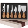 6 Pieces Cheese Knife Set,Cheese Knives Cheese Slicer Cheese Cutter