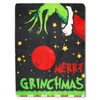 Thyonta Christmas Grinch Table Runner Linen Print Cartoon Table Flag