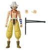 Bandai Anime Heroes One Piece Figures Usopp Action Figure, 17cm