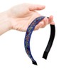 Burnaby Blue Ethnic Flower Pattern Hairband / 버나비 블루 에스닉
