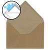 Envelopes – Recycled Natural Brown Standard B6 125 x 176