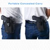 Compact OWB Holster for Pistols with Flashlight or Laser, Everyday