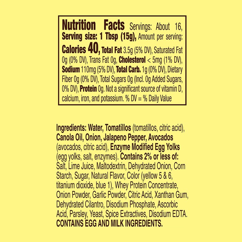 Old El Paso Taco Sauce - Creamy Salsa Verde, 9