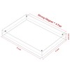 Toolsure Acrylic Picture Frames 4x6 5PACK Magnetic Acrylic Picture Frames,Freestand
