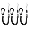 GOODCHI 3 Pcs Coil Strap Keychain Curl Cord Strap Drop