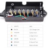 MICTUNING 7 Way Trailer Wire Cord Junction Box Weatherproof Block