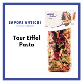 Sapori Antichi Pasta, Multicolor Eiffel Tower, 17.6-Ounce