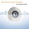 3in V Groove Wheel 304 Stainless Steel Rolling Gate Wheels