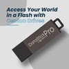 Centon 8 GB DataStick Pro USB 2.0 Flash Drive DSP8GB-008,Gray