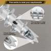 Mivanta 30 x Plasterboard Wall Plugs - Self Drilling Cavity