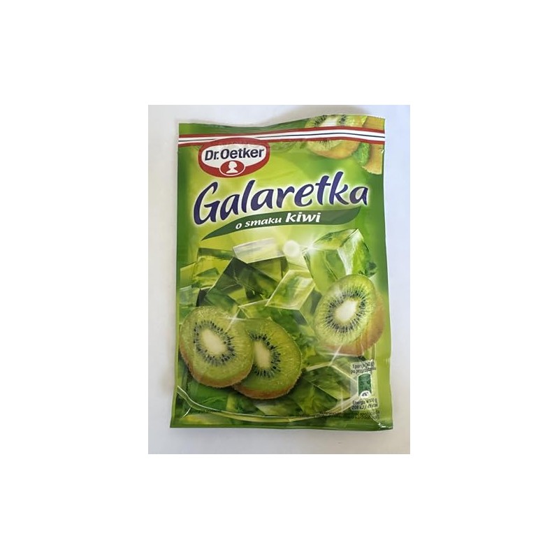 Dr.Oetker Jello KIWI Galaretka 3pc./12 portions Made in Poland