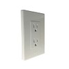 iGoto PA105/2-B Contacto Doble, Blanco, Zurich,,, pack of/paquete de 1