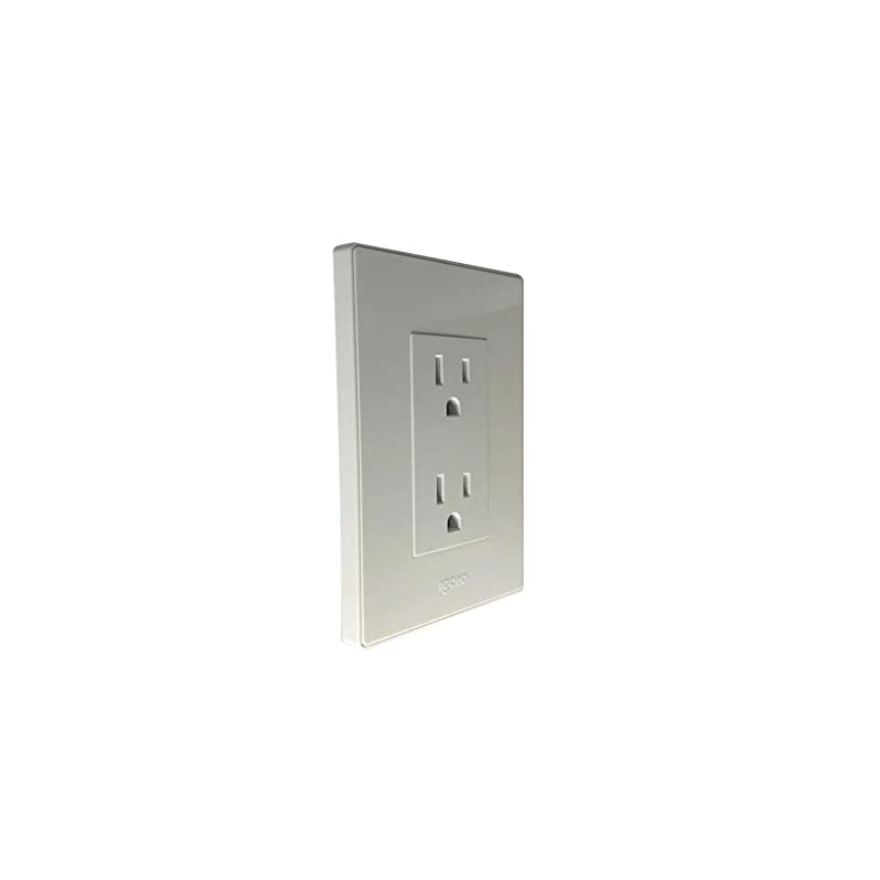 iGoto PA105/2-B Contacto Doble, Blanco, Zurich,,, pack of/paquete de 1