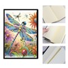 DCIDBEI A5 Diamond Painting Notebook Set of 2 Heart Dragonfly