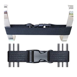 Child Safety Cupboard Locks Child Locks Buckle Strap Kitchen Cupboards Baby Proofing Adjustable Straps for Two-Door Cabinets Fridge (0.98in*31.4in)