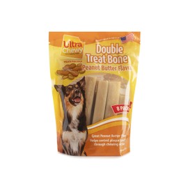 Ultra Chewy Naturals Dog Treats - Highly Digestible with Irresistible Flavors - Dog Treats - Made in USA - Flavor Peanut Butter - Chicken