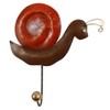Small sheet metal coat hooks 'Snail'/Coat hooks/child