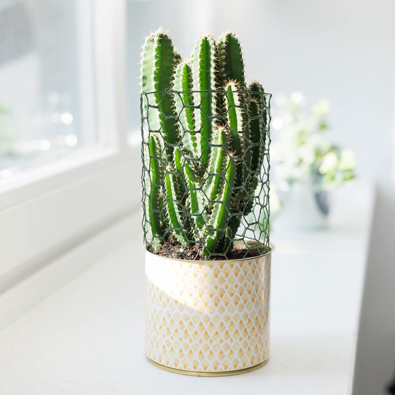 Aboofx Green Chicken Wire Mesh, 118 x 4 inch Chicken