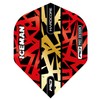 RED DRAGON Hardcore Gerwyn Price Red and Gold Premium Standard