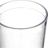 Carlisle 521207 Stackable 12 Oz. Clear Tumbler - Dozen