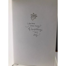 American Greetings Kathy Davis Thank You Card You Have A Way Of Brightening My Day