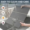 Sisher Large Stone Dish Drying Mat For Kitchen Counter,Quick Dry