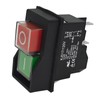 KJD17 Electromagnetic Pushbutton Switch - 120V/220V 4-Pin 16A for Garden