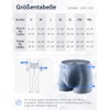 FAMI HELPER 3 Pcs Men's Incontinence Pants Incontinence Boxer Brief
