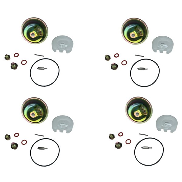 Sellerocity 4-Pack of Carburetor Kits Compatible with Honda GX240 GX270