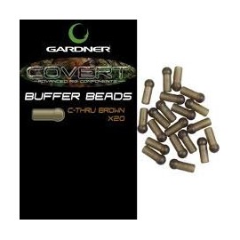 Gardner Covert Buffer Beads (C-Thru Silty Black)
