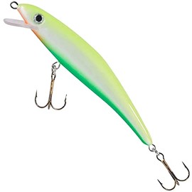 Balzer Matze Koch Zander Wobbler UV Booster 13 cm 13 g Flat Runner Colour: Lime